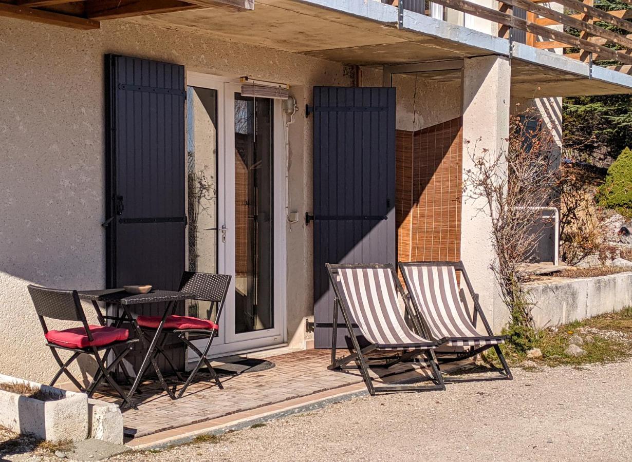 Appartement De Plain-Pied En Montagne Avec Vue Merveilleuse Sur Le Massif De Belledonne Saint Bernard du Touvet Εξωτερικό φωτογραφία